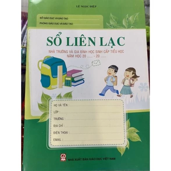 Sổ Liên Lạc Tiểu Học.