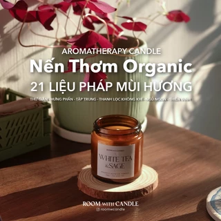 [XẢ HÀNG] Nến thơm Aromatherapy Liệu Pháp Mùi hương -BST 21 hương thư giãn, tỉnh táo, khử mùi, thiền định