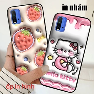 Ốp lưng xiaomi redmi 9t , mi 9t in hình 3d mẫu hoa quả mới nhất