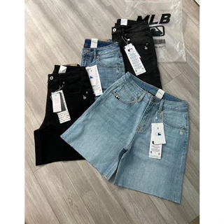 Quần short bò jeans M.L.B. dư xịn cho nữ