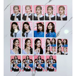 Card trong hộp OREO BLACKPINK phiên bản giới hạn