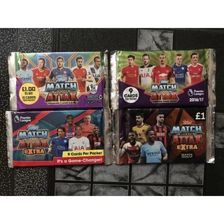 GÓI THẺ CẦU THỦ TOPPS MATCH ATTAX PREMIER LEAGUE