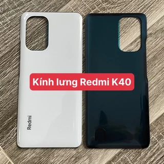 Nắp lưng xiaomi Redmi K40 (zin) sẵn keo dán