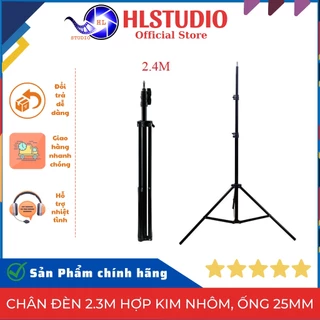 Chân đèn 2.3M hợp kim nhôm, ống 25mm HL Studio