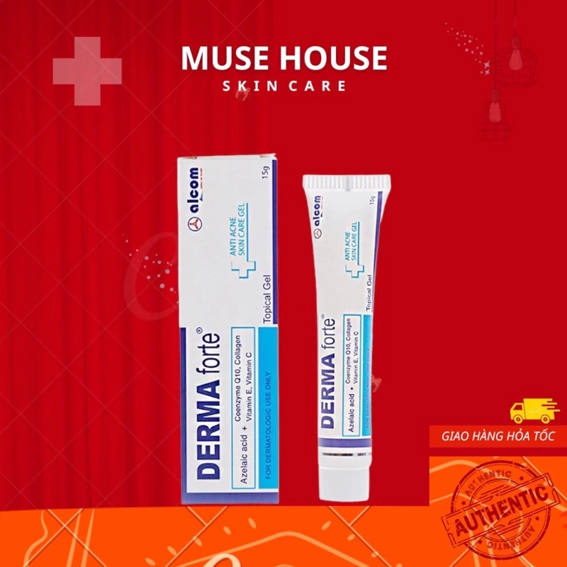 Derma Forte Gel Làm Giảm Mụn, Giảm Thâm Mụn - Muse House