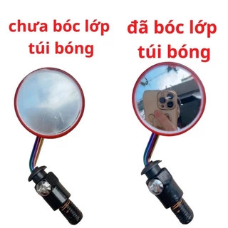 Gương Xe Máy Nhỏ Xinh Mini đường kính 3cm, Gương nhí cầu lồi gắn Xe Máy