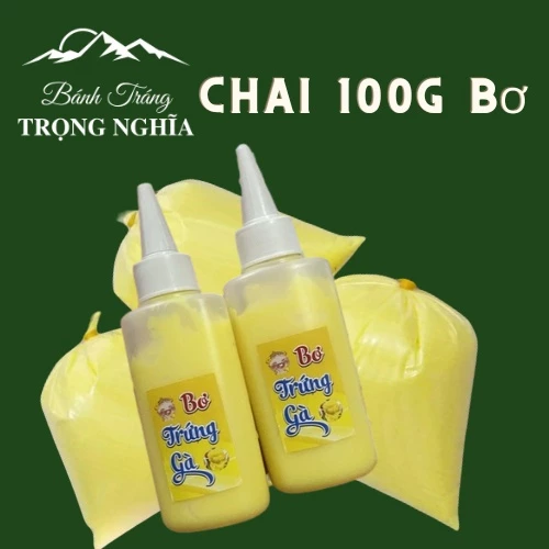 combo 5 chai bơ 100G Trứng Gà Béo Ngậy