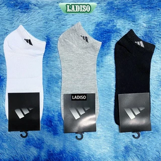 Vớ cổ ngắn thể thao nam nữ với 3 màu sắc cơ bản dễ phối đồ LADISO - TV2