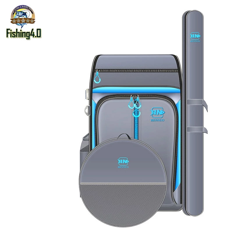 Balo Đựng Ghế Hình,Túi đựng rọng cá câu đài ,túi đựng cần câu đài,cần cây tay BENNUO - Cao Cấp - BB15