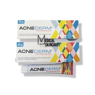 ✅[Chính Hãng] Acne Derm Kem giảm mụn Acnederm Azelaic Aicd 20% làm trắng da 20g