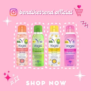 [AUTH-ĐỦ BILL] DUNG DỊCH VỆ SINH KHÔ VAGISIL DẠNG XỊT DRY WASH KHỬ MÙI PHỤ NỮ