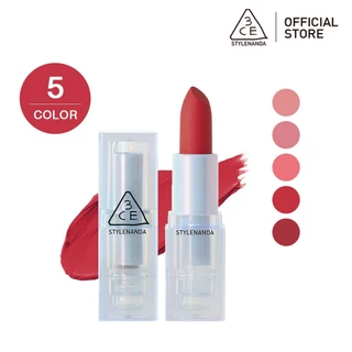 Son thỏi 3CE vỏ trong suốt 3CE Soft Matte Lipstick (Summer Radiance)3.5g | Official Store Lip Make up Cosmetic