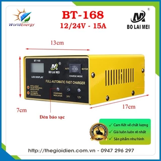 Sạc bình ắc quy ô tô, xe máy 12V/24V từ 3A-200A thông minh