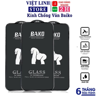 Kính cường lực chống vân tay King Kong WK cho 8Plus/X/XsMax/11ProMax/12ProMax/13 14/pro/max/promax