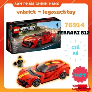 LEGO Speed Champions 76914 Siêu Xe Ferrari 812 Competizione