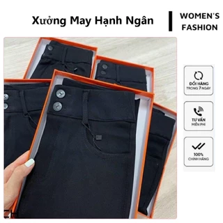 Quần legging 💖𝐅𝐑𝐄𝐄 𝐒𝐇𝐈𝐏💖 umi cạp to 2 khuy co giãn nâng mông không cắn chỉ hách dáng cực xinh HU068