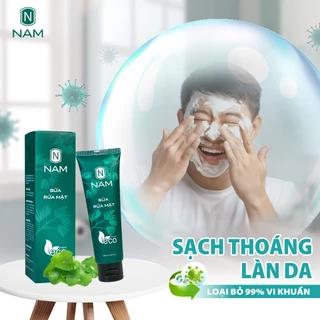 Sữa rửa mặt cho nam giới ECO Thiên Nhiên Việt làm sạch sâu ngừa mụn mờ thâm làm trắng da se khích lỗ chân lông 120ml