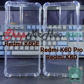 Ốp Lưng Dẻo Chống Sốc Trong Suốt Xiaomi Redmi K60 Pro - Redmi K60E - Redmi K60 - Poco F5 Pro