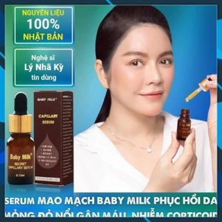 [Hot] Serrum Mao Mạch Baby Milk Phục Hồi Da Mỏng Đỏ Nhiễm Corticoid 10ml - Hàng Hiệu Cao Thiên Nhi