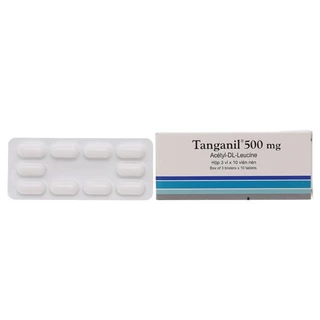 Tanganil 500mg, hộp 3 vỉ X 10 viên - Sản xuất: Pierre Fabre Medicament production - Pháp.