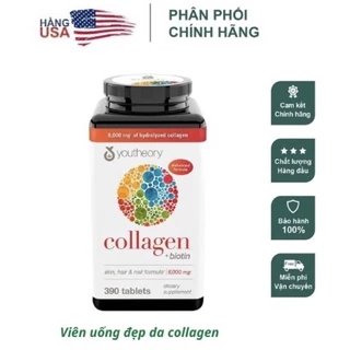 Collagen 390v Collagen Youtheory Advanced Type 1,2&3