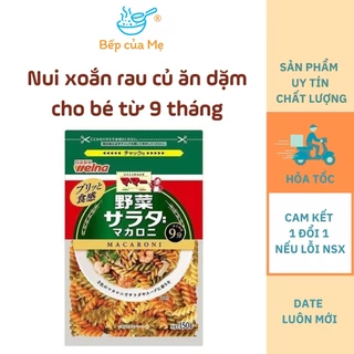 Nui rau củ hữu cơ cho bé ăn dặm 150g, nuôi xoắn của Nhật cho bé từ 9 tháng, Shop Bếp Của Mẹ.