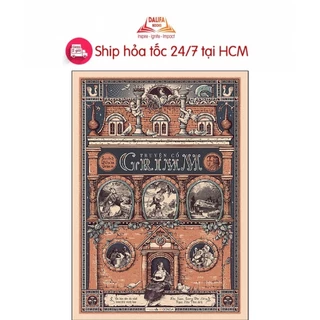 Sách - Truyện cổ Grimm - Bản cao cấp đầy đủ tặng kèm 02 postcards và 01 bookmark - Đông A