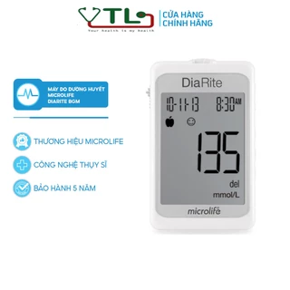 Máy đo đường huyết MICROLIFE DiaRite BGM (Máy + 50 que thử) - YTL