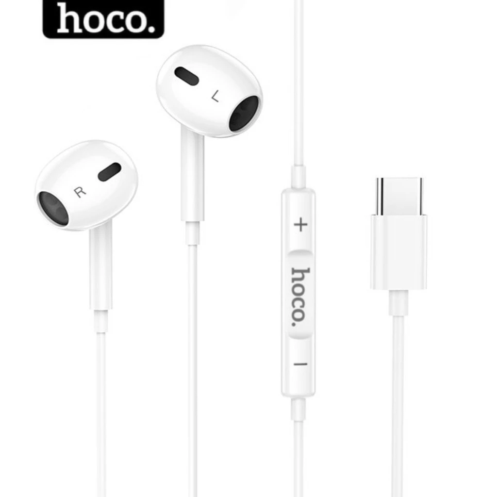 Tai nghe có dây type c HOCO âm thanh vòm 6d c17 dùng cho samsung xiaomi oppo .. hocomall