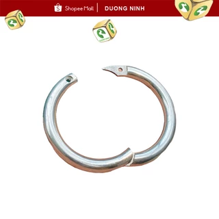 Vòng xỏ mũi bò inox Dương Ninh siêu bền vòng mũi thép không gỉ