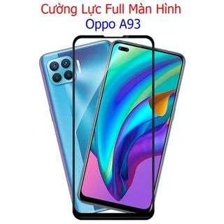 (F08) Miếng Dán Cường Lực Oppo A93 4G Full Màn Hình