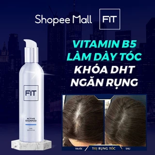 [SALE 7/7] Dầu Gội Hoạt Tính FIT Active Shampoo DHT Blocker Cải Thiện Rụng Tóc FIT SKINCARE 250ml (MUA 3 TẶNG 1]