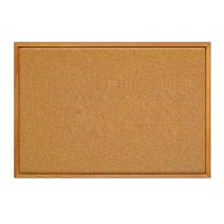 Bảng ghim bần LIE khung gỗ 40x60cm và 60x90cm ( tặng kèm 35 ghim).