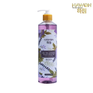 Sữa Tắm Dưỡng Mịn Da Hương Hoa Lavender Cao Cấp HAWON - 500ml