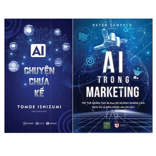 Sách - Combo 2Q AI Trong Marketing + AI Chuyện Chưa Kể (Bộ Sách Trí Tuệ Nhân Tạo - Ứng Dụng Công Nghệ 4.0)