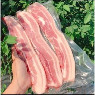 (CỰC RẺ) ba chỉ lợn Nga nạc ngon đóng túi 1kg