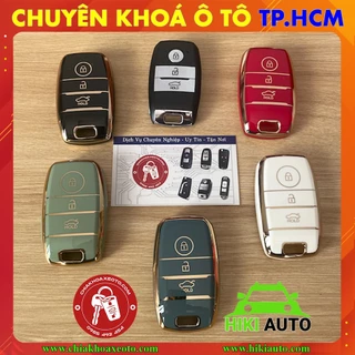 Ốp chìa khoá Kia Sorento Rondo Soul Seltos Rio K3 bằng TPU bảo vệ chìa khoá nhìn sang trọng phong cách thời trang mới