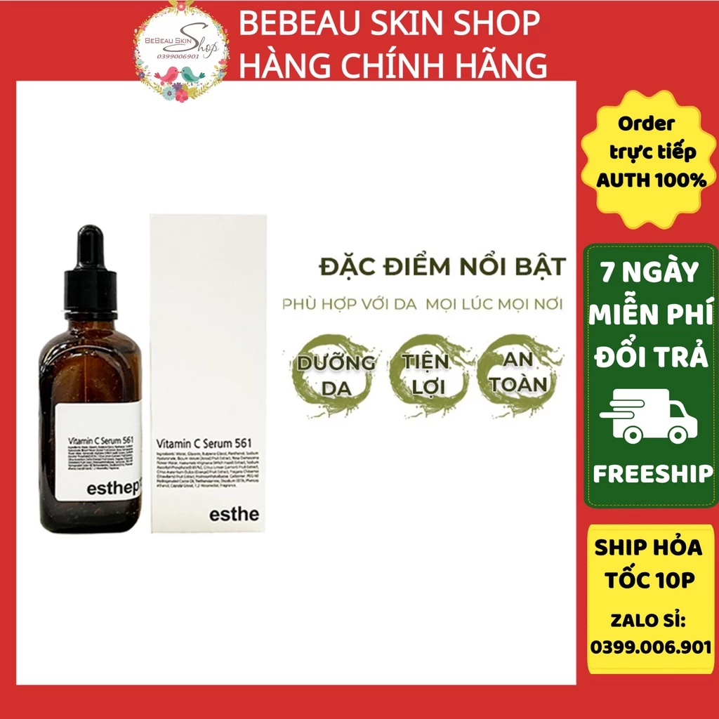 SERUM TRẮNG SÁNG DA CHỐNG LÃO HÓA VITAMIN C ESTHEMAX 100ML