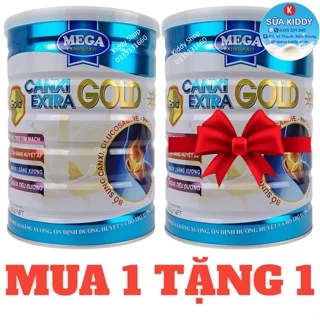 Sữa canxi cho người già Canxi Extra Gold lon 900g [Mua 1 tặng 1]