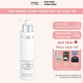 Toner cân bằng, chống sưng đỏ Physiodermie Stabilizing Lotion 200ml Hàng Công Ty - Mecskincare