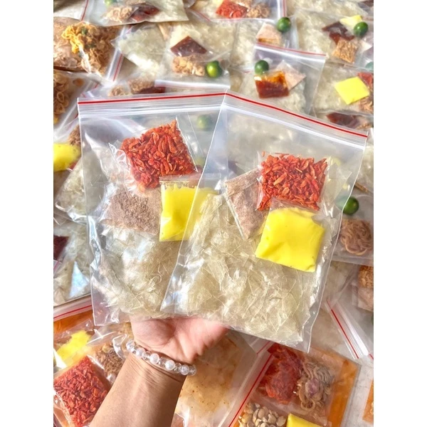 Bánh tráng dẻo bơ tép muối nhuyễn