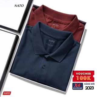 Áo Thun Polo Nam BASIC Vải Cotton Cá Sấu Cao Cấp Chuẩn Đẹp Tay Ngắn Có Cổ Màu Trắng Đen Xanh Navy Đỏ Trơn Họa Tiết NATO