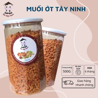 500Gr Muối Ớt Tây Ninh Siêu Ngon | Bò Đội Nón Shop