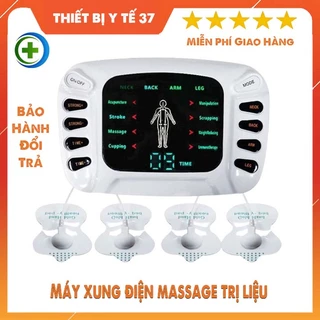 ✅Máy Xung Điện Massage Trị Liệu - Máy Điện Xung Châm Cứu, Tác Động Vào Cơ Giảm Đau, Massage Các Bộ Phận Trên Cơ Thể