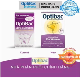 [NK Anh] Men vi sinh Optibac tím (Optibac For Women) chuẩn nội địa UK - TD Shop