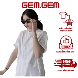 Áo thun ulzzang COTTON TRƠN nam nữ form rộng basic , áo phông oversize dáng rộng tay lỡ kiểu dáng Hàn Quốc