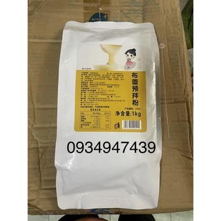 Bột Kem Trứng Nướng (hình cô gái) vàng - gói 1kg