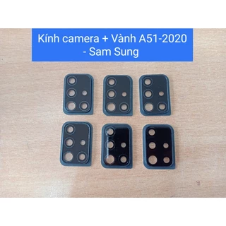 kính camera sam sung a51 liền vành mới