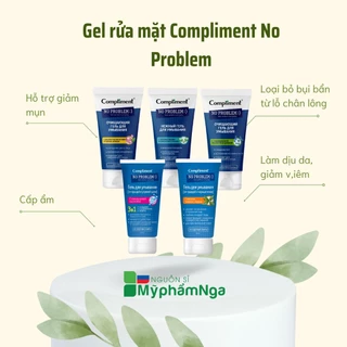 Gel sữa rửa mặt Compliment No Problem giảm mụn