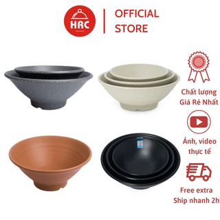 Bát tô canh nhám nhựa phíp melamine Fataco đủ size